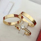 Conjunto Alianças de Moeda Antiga - Linda 3mm