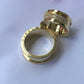 Conjunto Alianças de Moeda Antiga - Amor Eterno 9mm