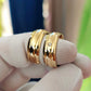 Conjunto Alianças de Moeda Antiga - Ibiza 8mm