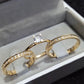 Conjunto Alianças de Moeda Antiga - Voz do Amor 2mm